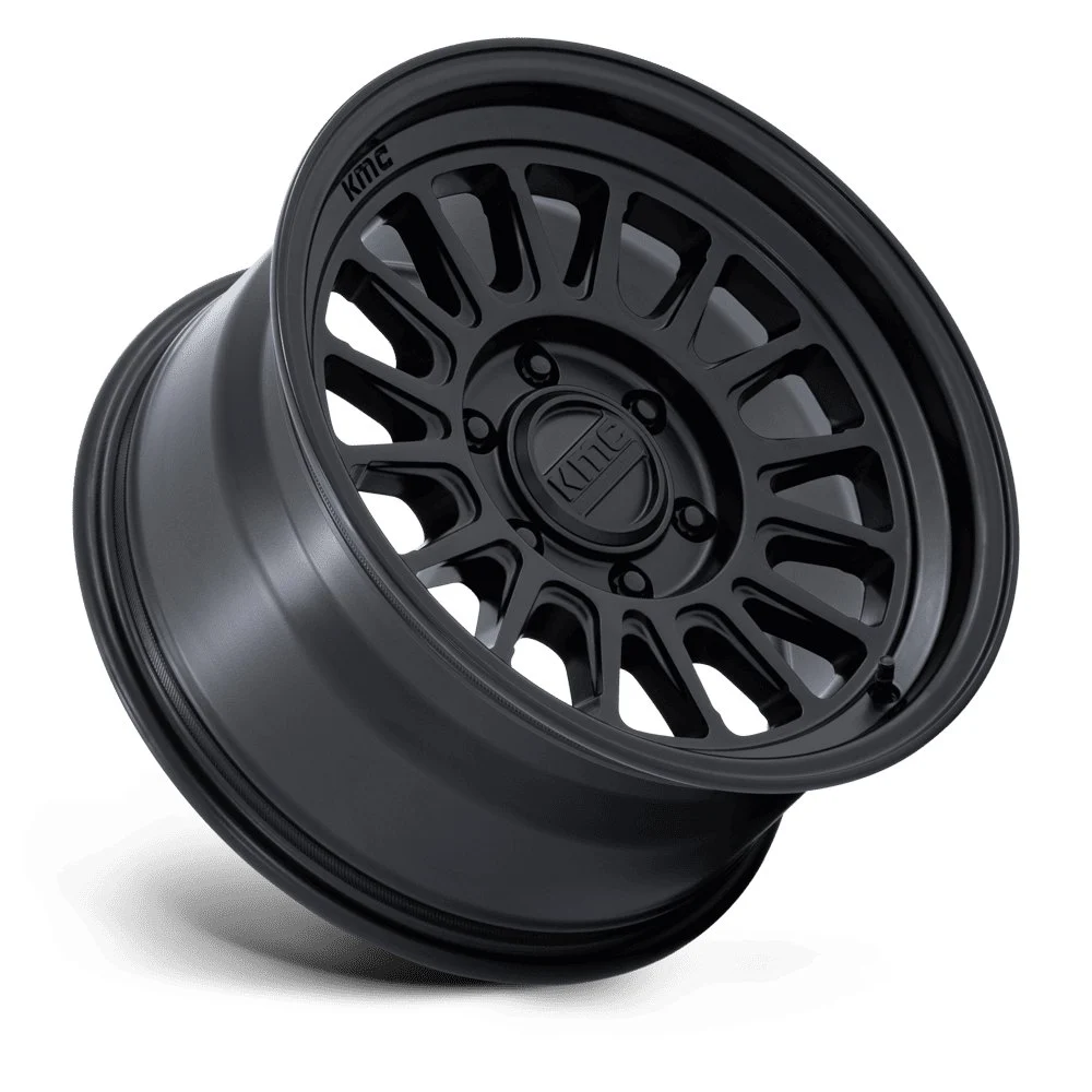 KMC KM733 Impact FFT 17x8.5 6x139.7 35mm Offset - Matte Black - Image 2