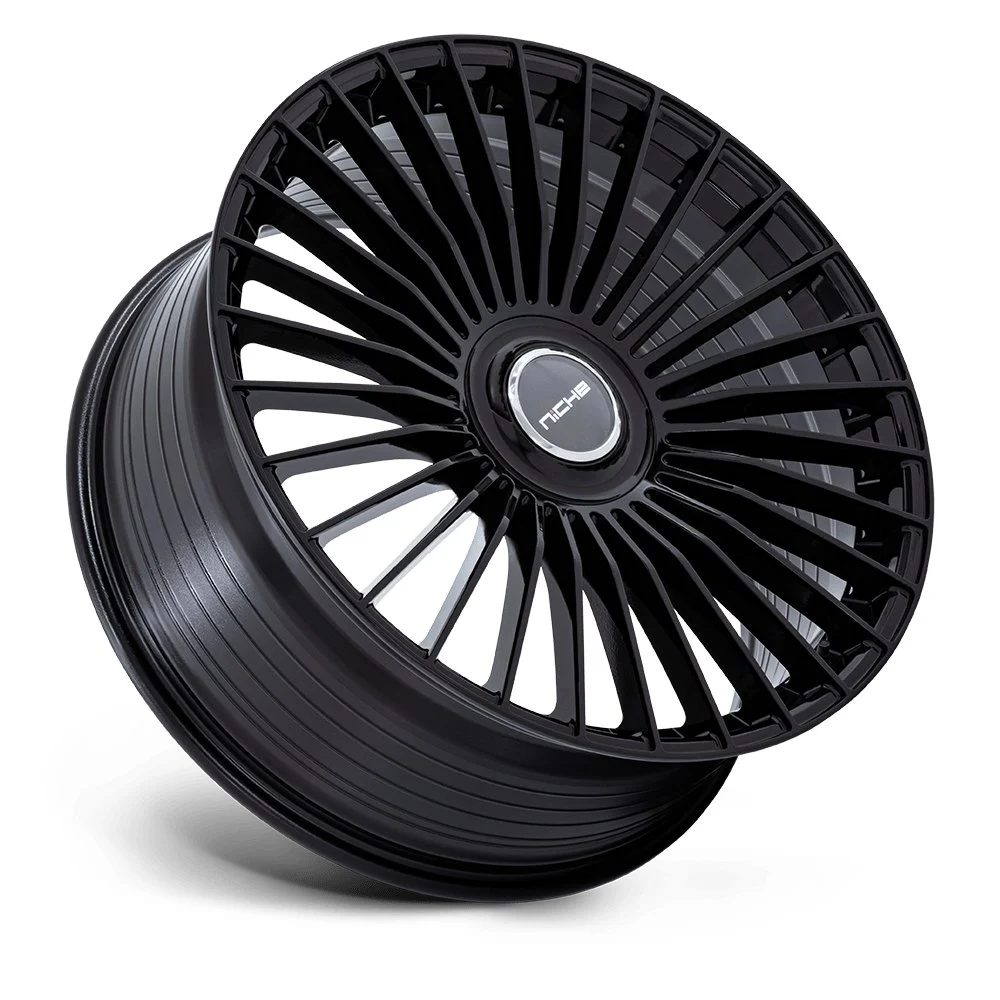 Niche NC282 Serene 22x10 5x112/5x120 35mm Offset - Gloss Black - Image 2