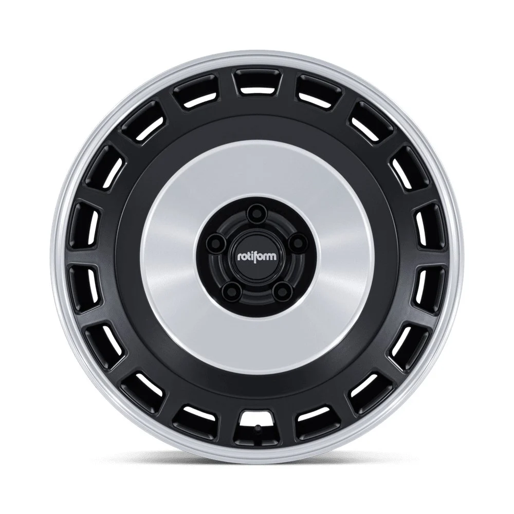 Rotiform RC213 ZBF 19x8.5 5x112 45mm Offset - Matte Black Machined - Image 3