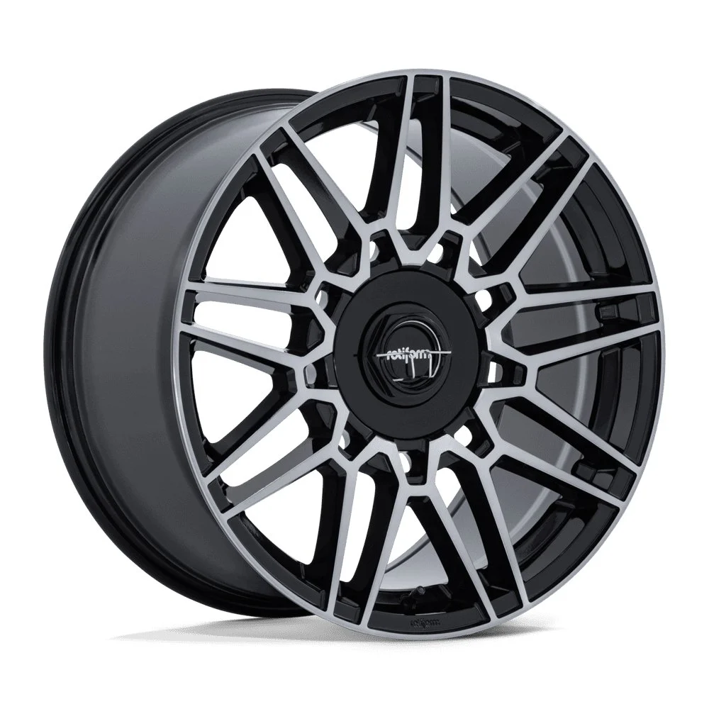Rotiform RC215 TDX 19x10.5 5x112 35mm Offset - Gloss Black Double Dark Tint - Image 2
