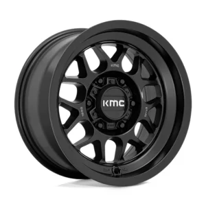 KMC KM725 Terra in Satin Black - photo may show a different lug count; this part is 6x139.7