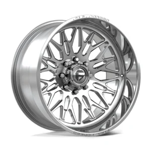 Fuel Off-Road Forged FF129 Crime CC in Polished - photo may show a different lug count; this part is 8x180