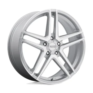 American Racing AR907 in Silver Machined - photo may show a different lug count; this part is 5x114.3