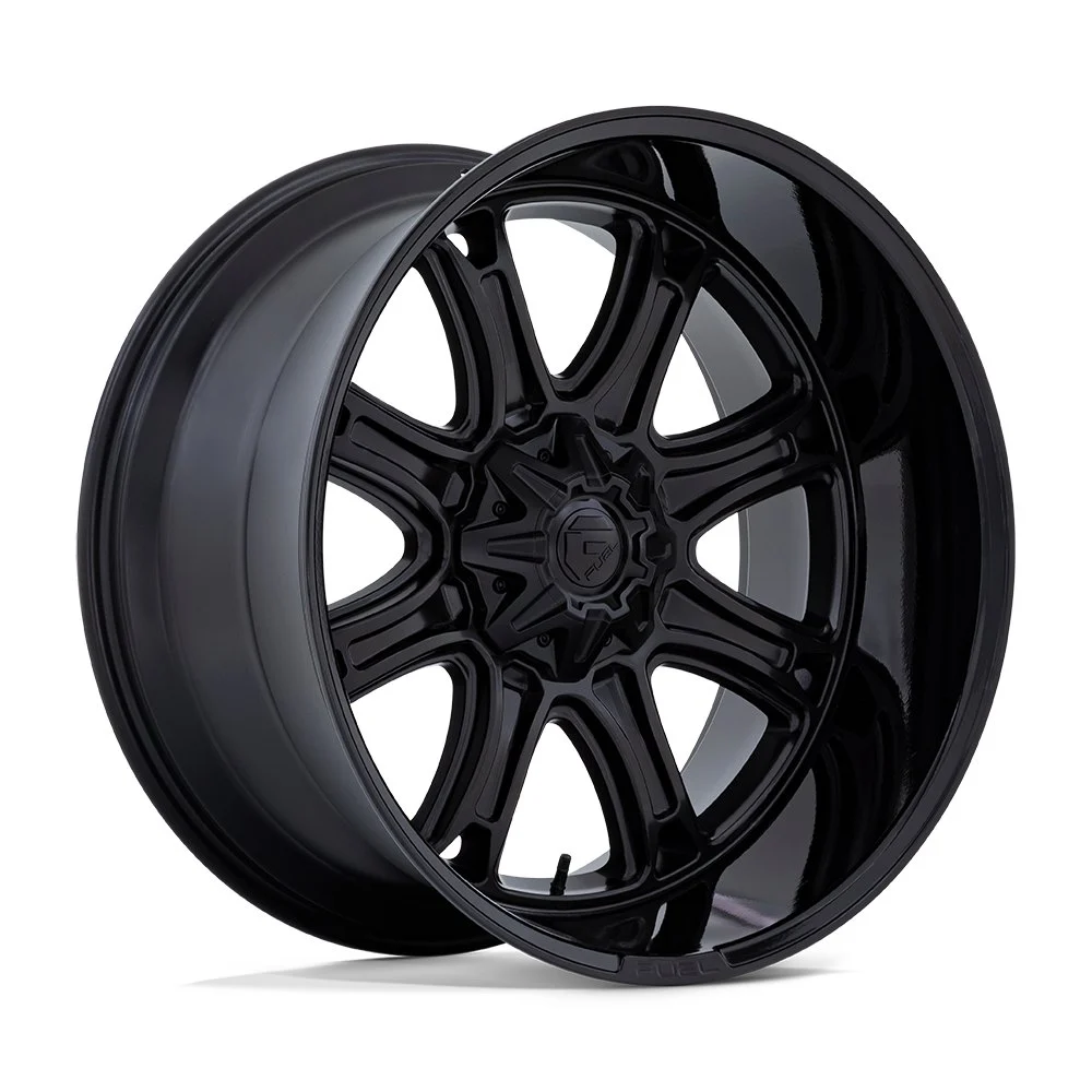 Fuel Off-Road FC853 Darkstar in Matte Black / Gloss Black - photo may show a different lug count; this part is 5x127/5x139.7