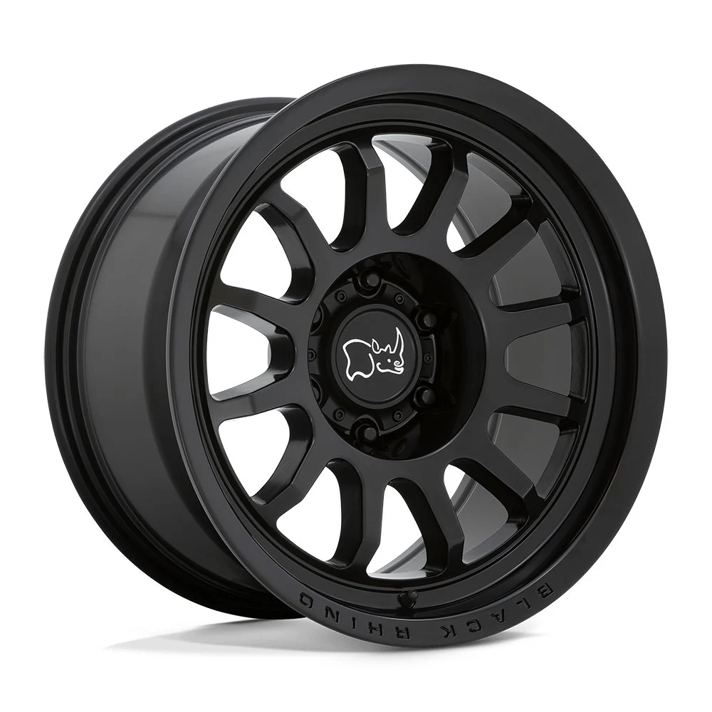 Black Rhino Rapid in Matte Black - photo may show a different lug count; this part is 6x139.7