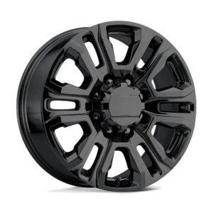 Performance Replicas PR207 in Gloss Black - photo may show a different lug count; this part is 8x165.1