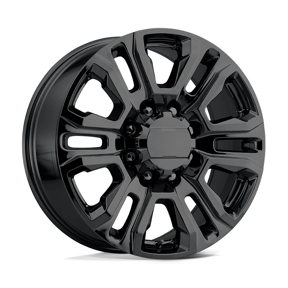 Performance Replicas PR207 in Gloss Black - photo may show a different lug count; this part is 8x165.1