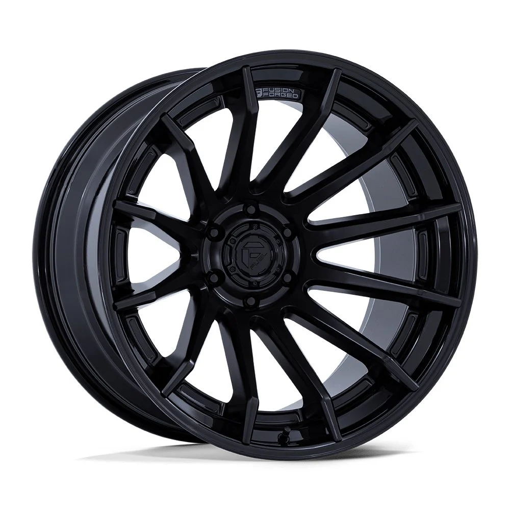 Fuel Off-Road FC403 Burn in Matte Black / Gloss Black - photo may show a different lug count; this part is 6x139.7