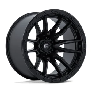 Fuel Off-Road D679 Rebel in Matte Black - photo may show a different lug count; this part is 6x135