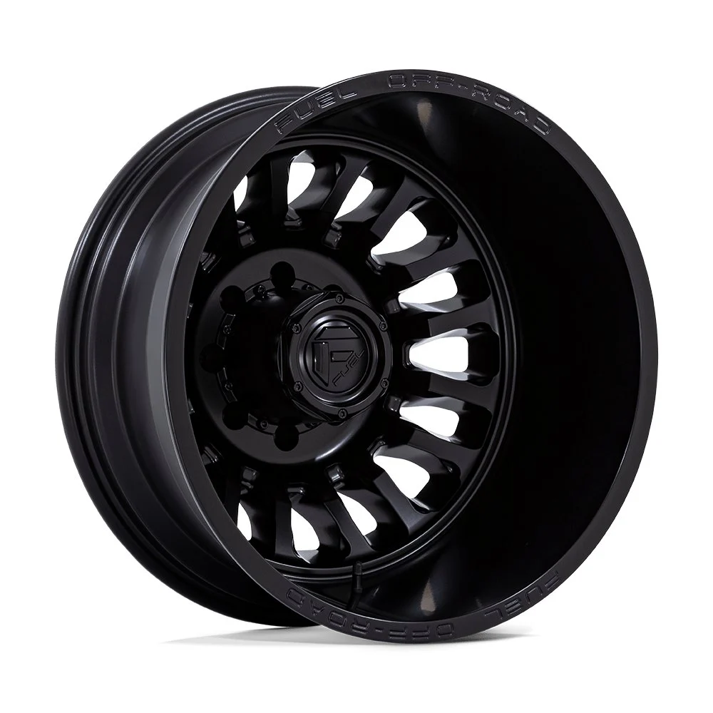 Fuel Off-Road D867 ARC Dually in Blackout - photo may show a different lug count; this part is 8x210