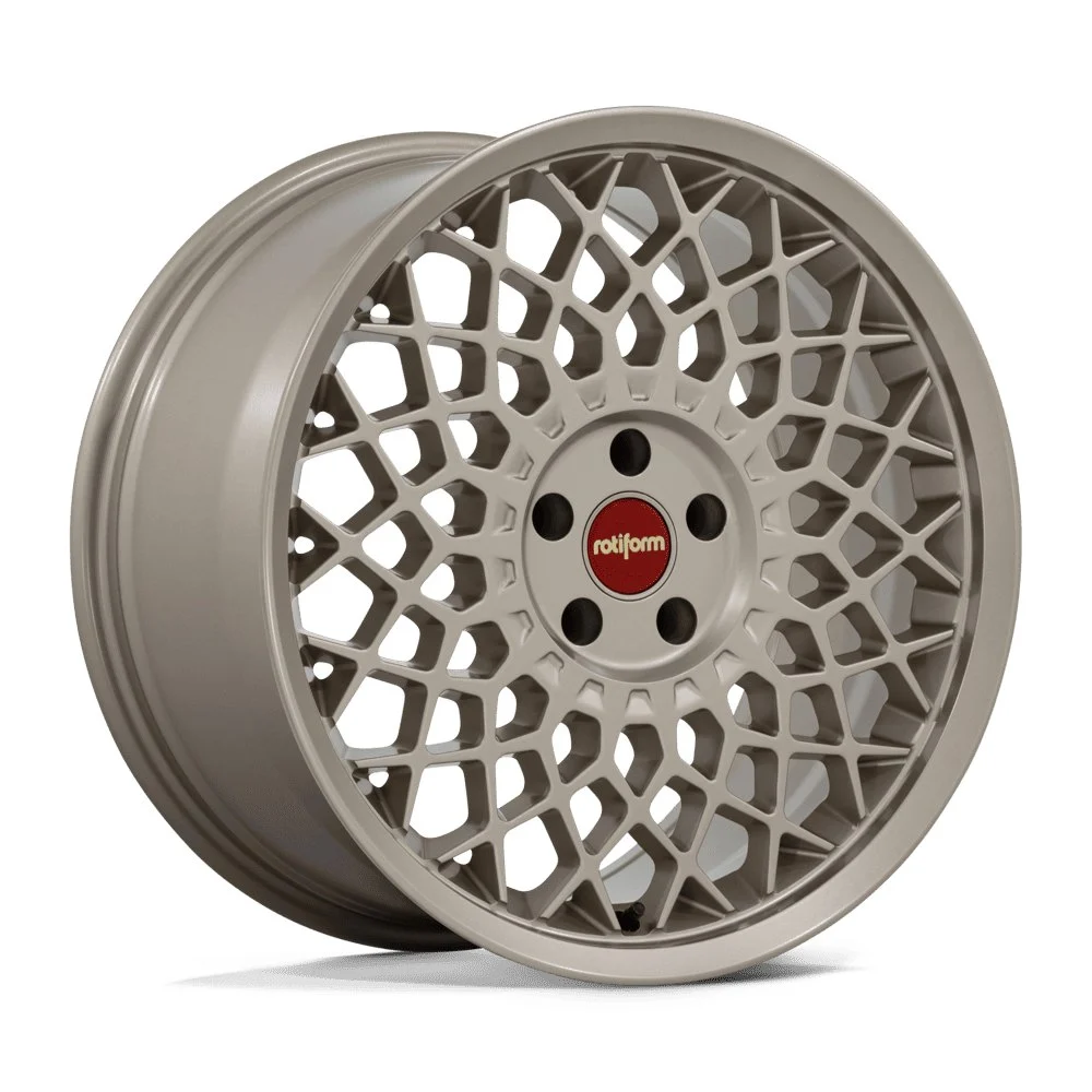 Rotiform RC212 CJJ in Matte Gold - photo may show a different lug count; this part is 5x112