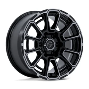 Fuel Off-Road FC910 Foxhound in Gloss Black Double Dark Tint - photo may show a different lug count; this part is 6x139.7