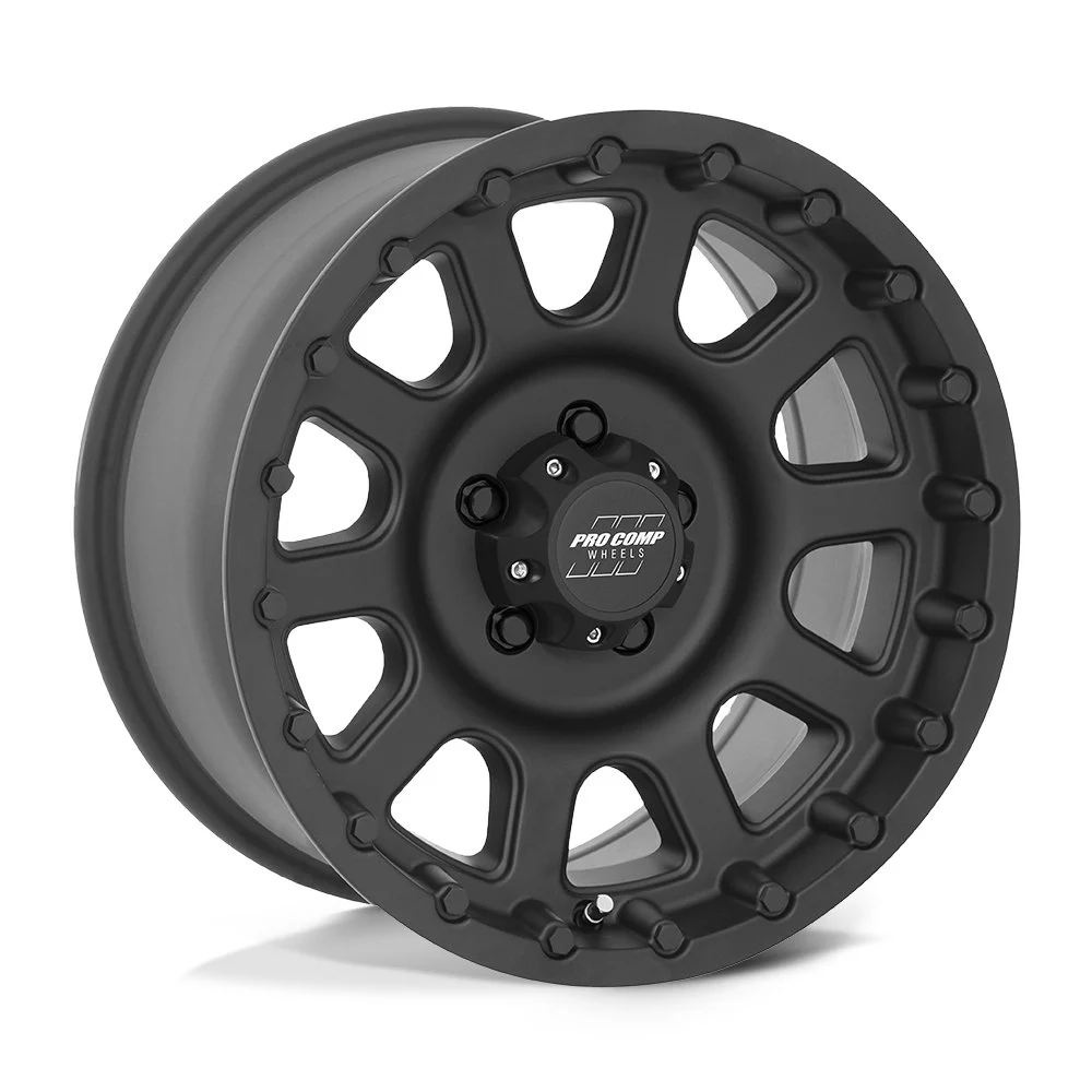 Pro Comp PA32 Bandido in Matte Black - photo may show a different lug count; this part is 6x139.7
