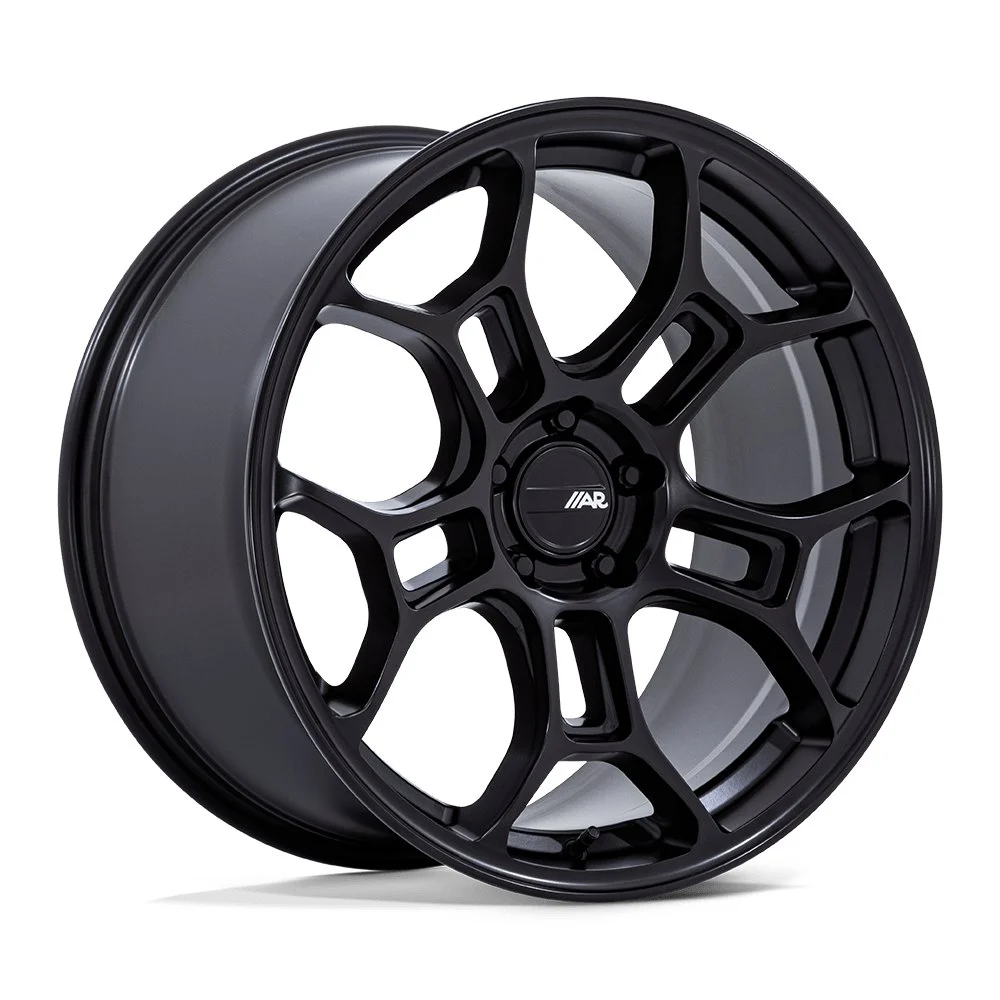 American Racing AR952 GT Street in Matte Black - photo may show a different lug count; this part is 5x114.3