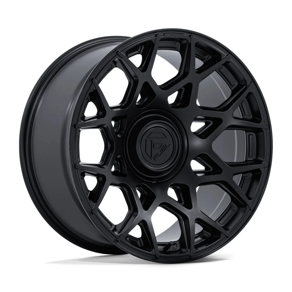 Fuel Off-Road FC907 Heist in Blackout - photo may show a different lug count; this part is 6x135/6x139.7