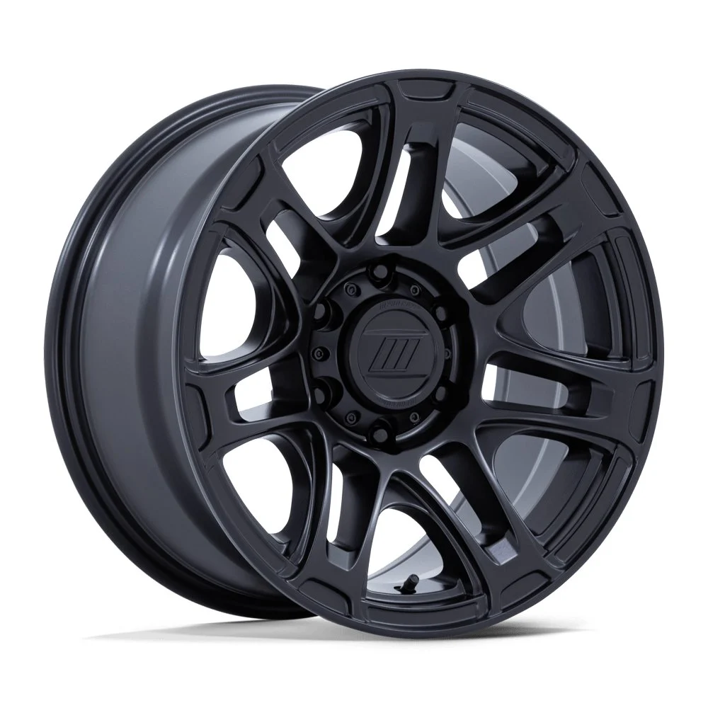 Pro Comp PA204 Roughneck in Matte Black - photo may show a different lug count; this part is 6x139.7