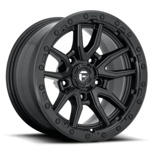 Fuel Off-Road D679 Rebel in Matte Black - photo may show a different lug count; this part is 5x127