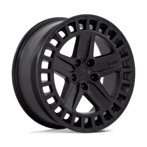 Black Rhino BR005 Alston in Matte Black - photo may show a different lug count; this part is 5x120