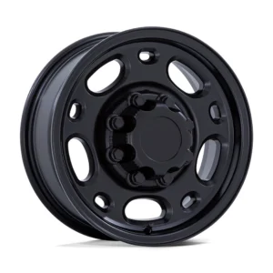 Performance Replicas PR156 in Satin Black - photo may show a different lug count; this part is 8x165.1