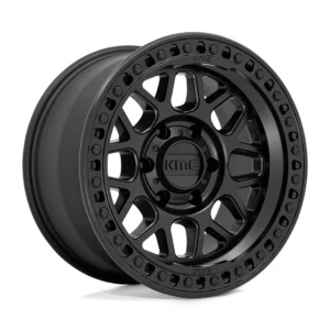 KMC KM549 GRS in Satin Black - photo may show a different lug count; this part is 8x170