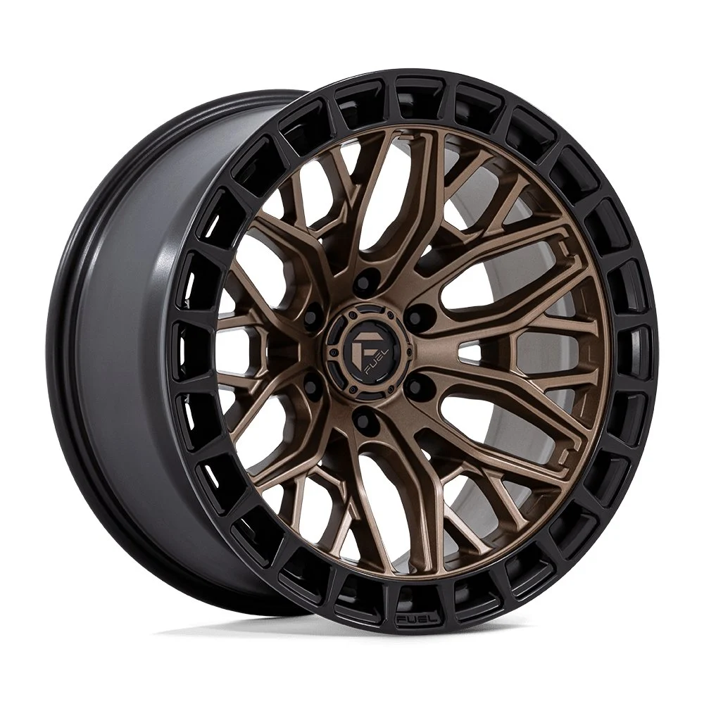 Fuel Off-Road FC869 Sigma in Matte Bronze w/ Black Lip - photo may show a different lug count; this part is 5x127
