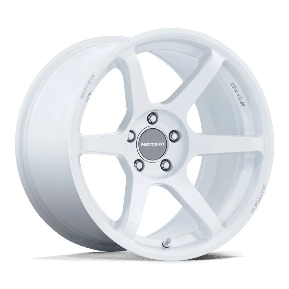 Motegi Racing MR160 Battle VI - photo may show a different lug count; this part is 5x114.3