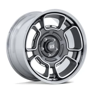 US Mags UC147 Flagstaff in Anthracite Machined - photo may show a different lug count; this part is 5x127