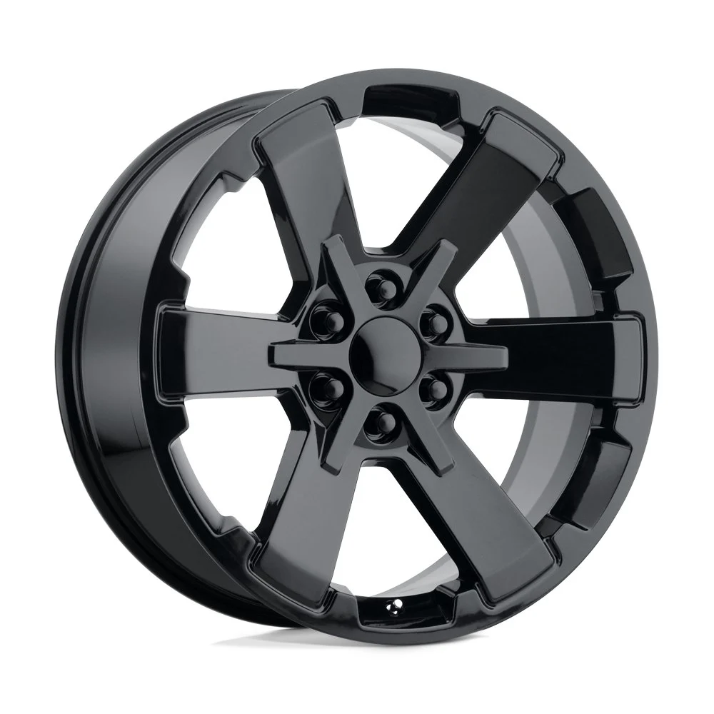 Performance Replicas PR189 in Gloss Black - photo may show a different lug count; this part is 6x139.7