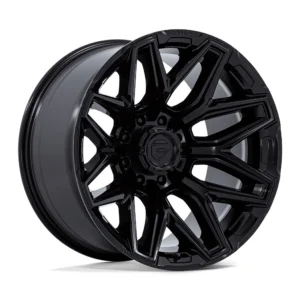 Fuel Off-Road FC854 Flux in Gloss Black - photo may show a different lug count; this part is 8x170