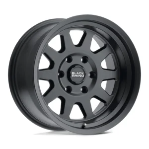 Black Rhino Stadium - Photo shows the same wheel, Black Rhino Stadium, in a different size (17x9) - this part is 17"x8", Matte Black.