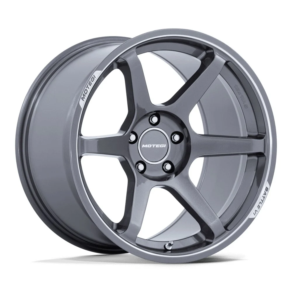 Motegi Racing MR160 Battle VI - photo may show a different lug count; this part is 5x100