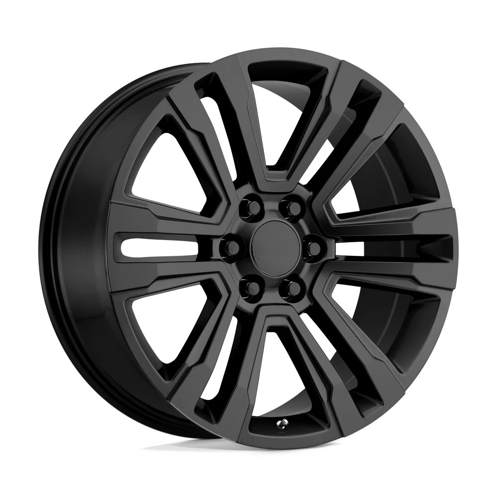Performance Replicas PR182 in Satin Black - photo may show a different lug count; this part is 6x139.7
