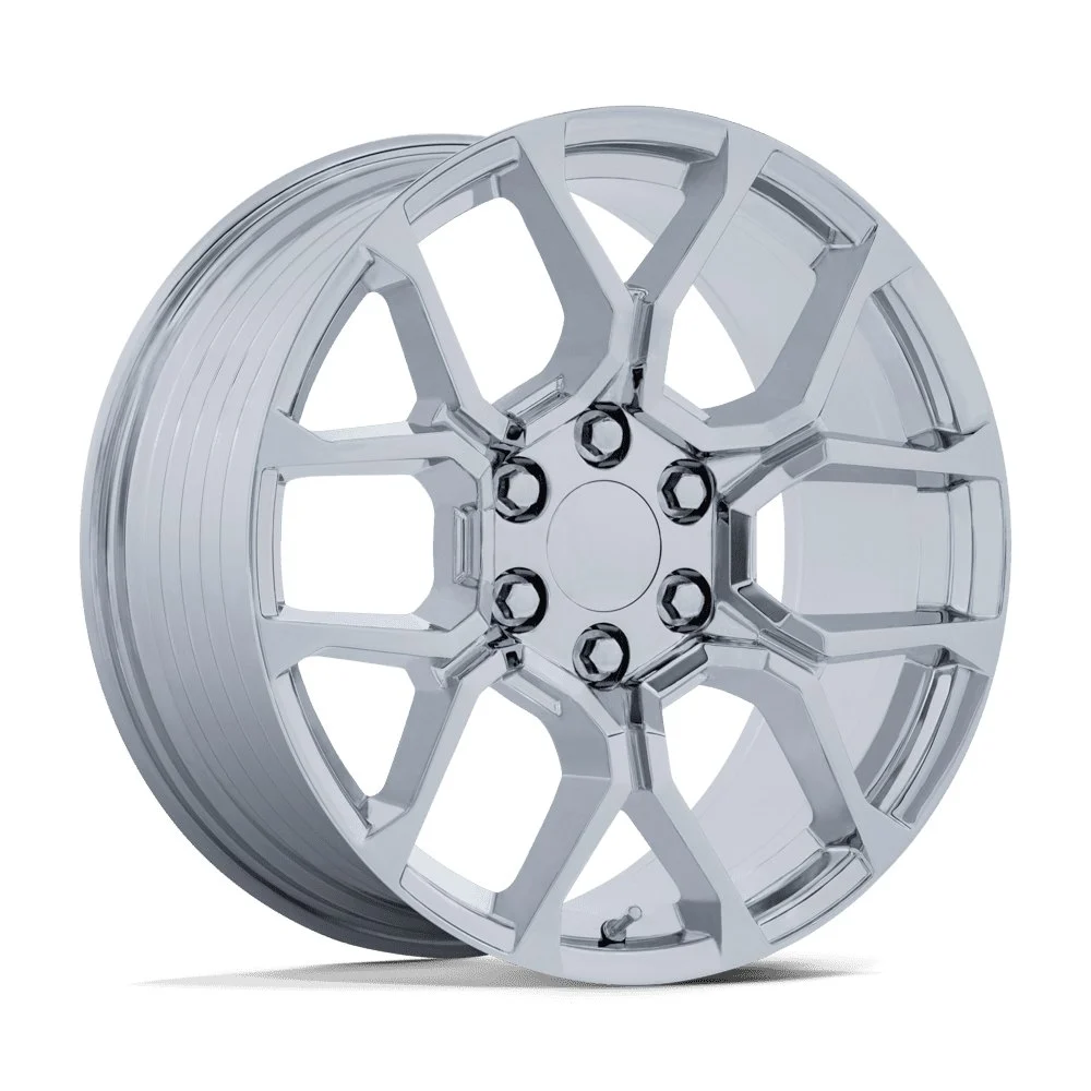 Performance Replicas PR233 in Chrome - photo may show a different lug count; this part is 6x139.7