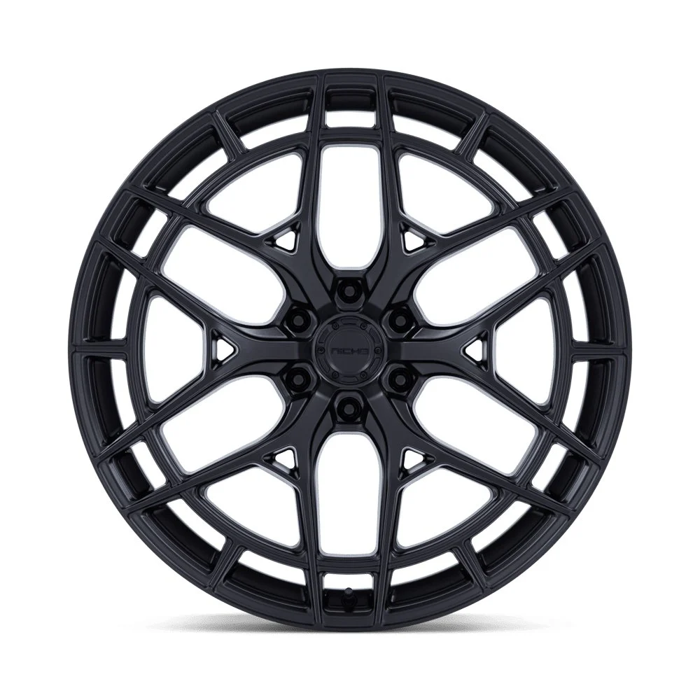 Niche NC284 Adria in Matte Black - photo may show a different lug count; this part is 6x139.7