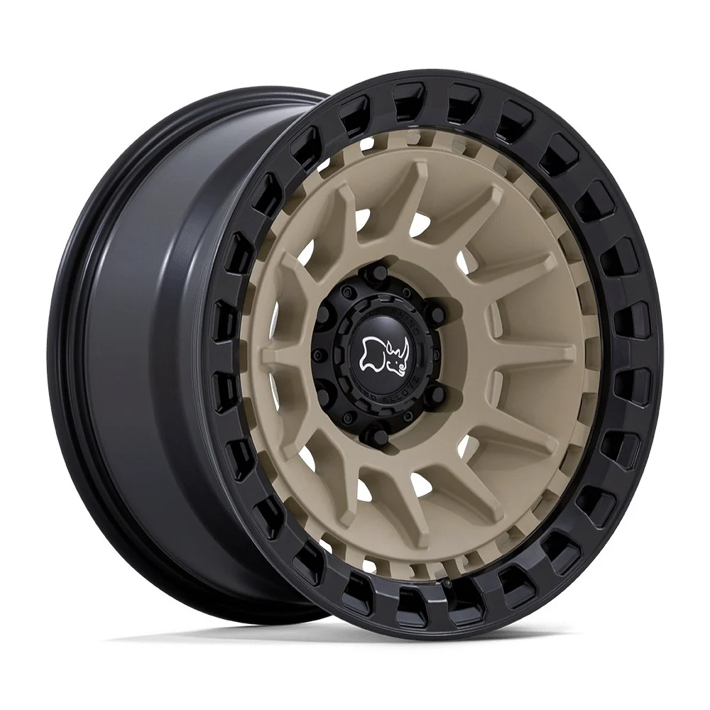 Black Rhino BR009 Barrage - photo may show a different lug count; this part is 6x139.7