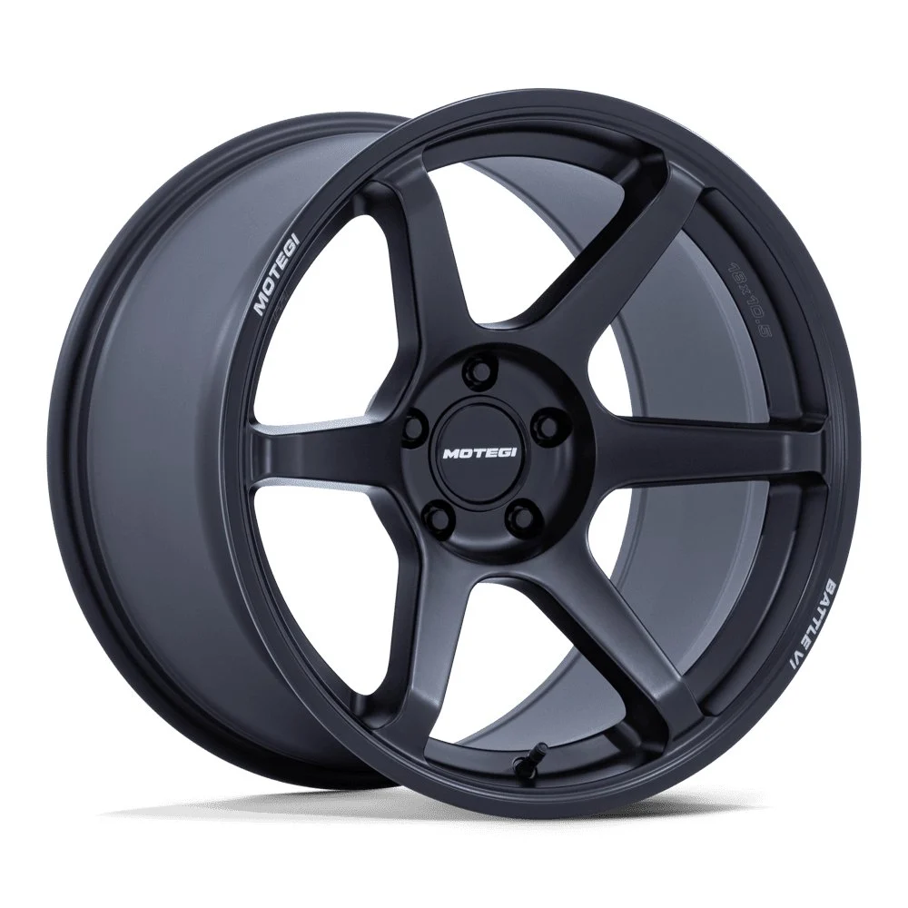 Motegi Racing MR160 Battle VI - photo may show a different lug count; this part is 5x100