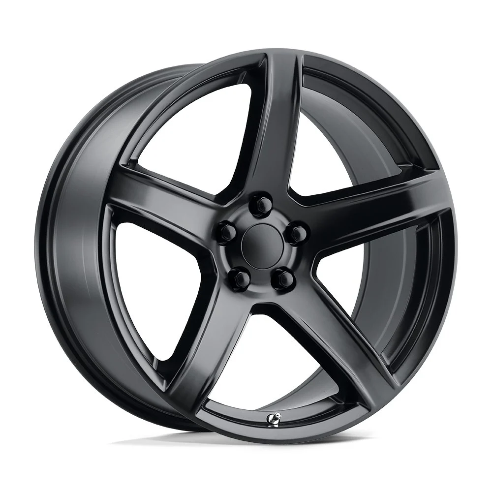 Performance Replicas PR209 in Satin Black - photo may show a different lug count; this part is 5x115