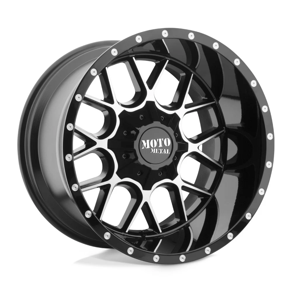 Moto Metal MO986 Siege - photo may show a different lug count; this part is 6x135/6x139.7