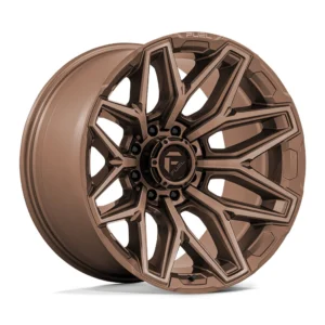 Fuel Off-Road FC854 Flux in Platinum Bronze - photo may show a different lug count; this part is 8x170