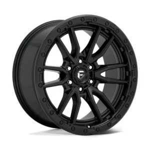 Fuel Off-Road D679 Rebel in Matte Black - photo may show a different lug count; this part is 6x139.7