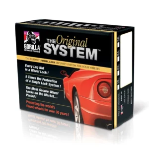 Gorilla Automotive System Lock 5Lug 1/2 Sst Mag Chrome