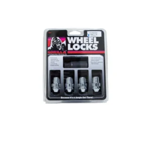 Gorilla Automotive Lock Acorn 12-1.50 Chrome 3/4" Hex Clm