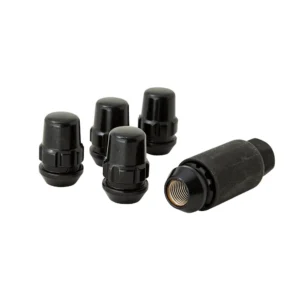 Gorilla Automotive Gorilla Lock Acorn 1/2 Black 5Pk