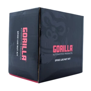 Gorilla Automotive 23 Lug 1/2 Spike Jeep Install Kit Chrome