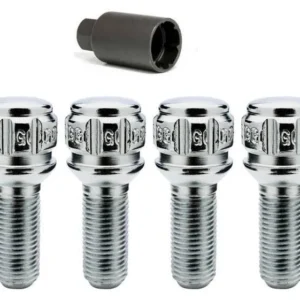 Gorilla Automotive Lug Bolt Lock Cone 12-1.50 Chrome 24Mm