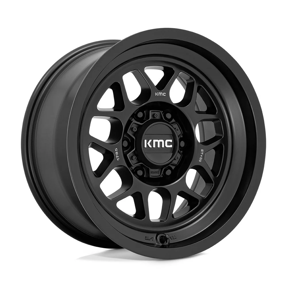 KMC KM725 Terra in Satin Black - photo may show a different lug count; this part is 5x127