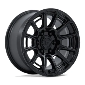 Fuel Off-Road FC910 Foxhound in Blackout - photo may show a different lug count; this part is 6x139.7