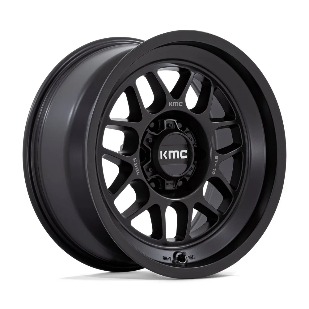 KMC KM725 Terra in Satin Black - photo may show a different lug count; this part is 6x139.7