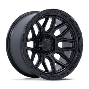 Fuel Off-Road FC881 Surge in Matte Black w/ Gloss Black Lip - photo may show a different lug count; this part is 8x180