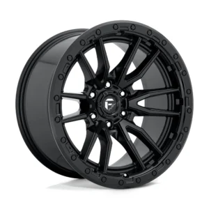 Fuel Off-Road D679 Rebel in Matte Black - photo may show a different lug count; this part is 6x139.7